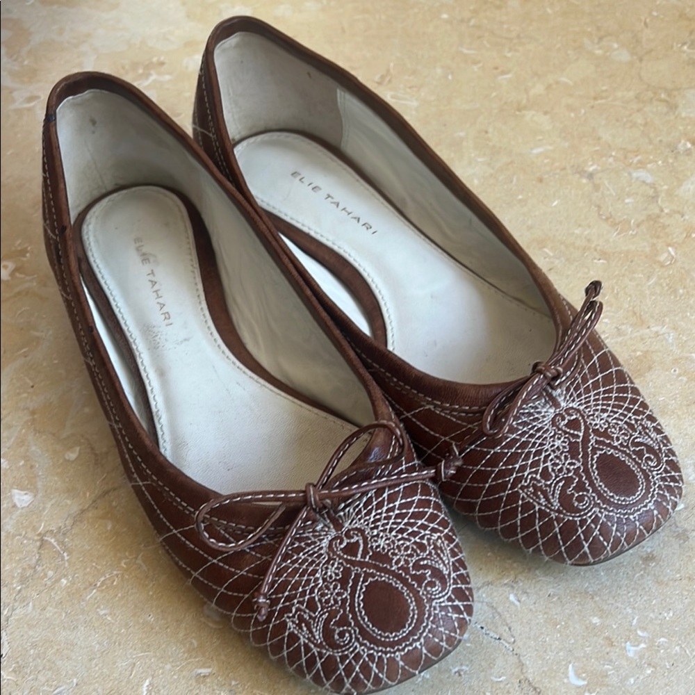 Elie Tahari Brown Women's Shoes